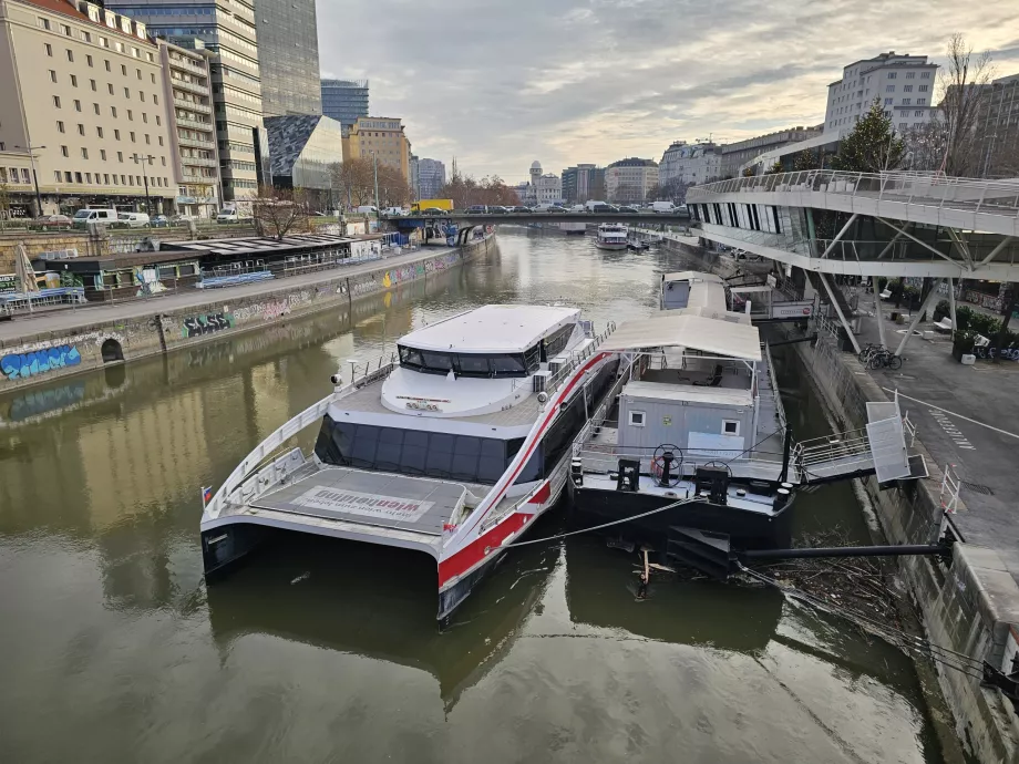 Linee di navigazione Vienna - Bratislava