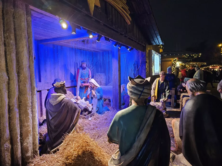 Mercatino di Natale davanti al municipio