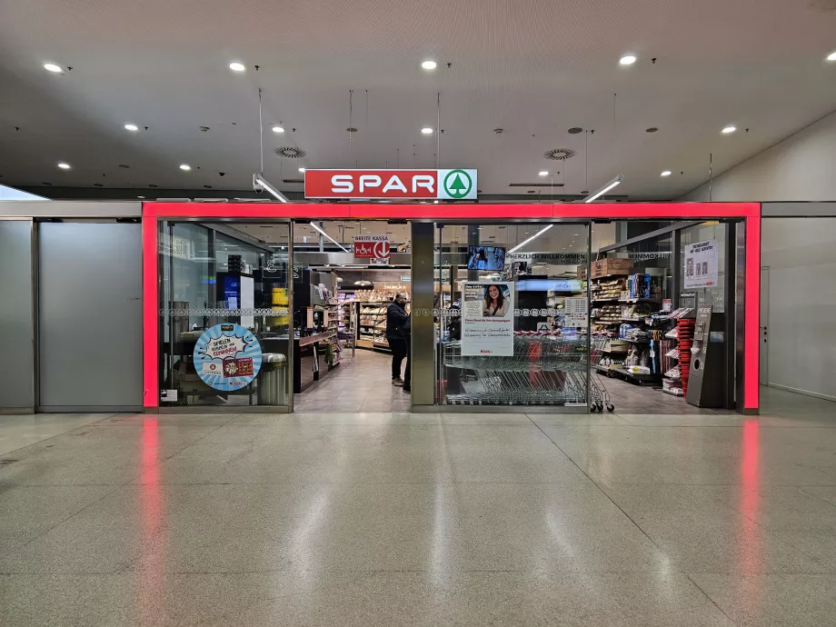 Supermercato Spar, parte pubblica