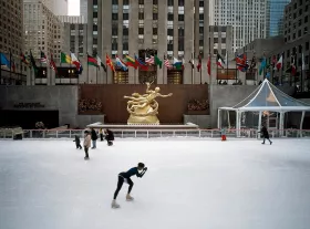 Pista di pattinaggio al Rockefeller Center