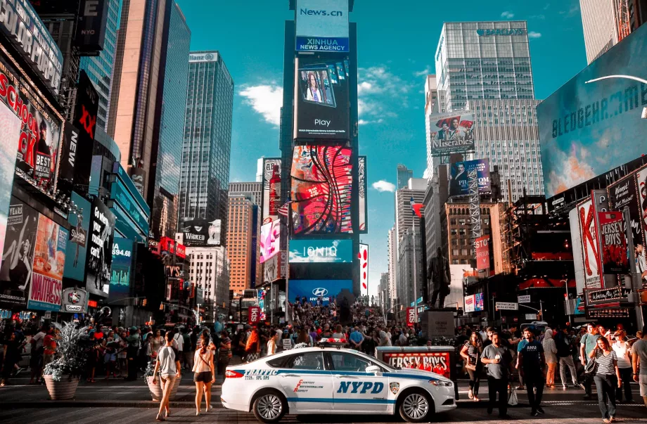 Giornata intensa a Times Square