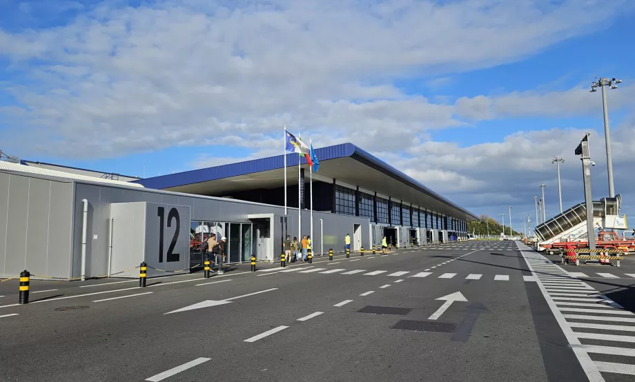 Terminal dell'aeroporto di Ponta Delgada