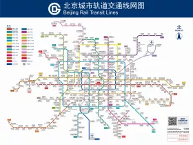 Mappa della metropolitana di Pechino