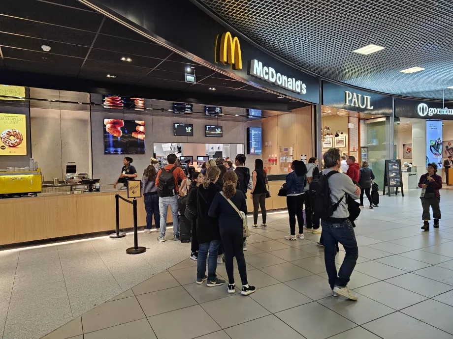 McDonald's, zona di transito