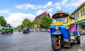 Tuktuk a Bangkok