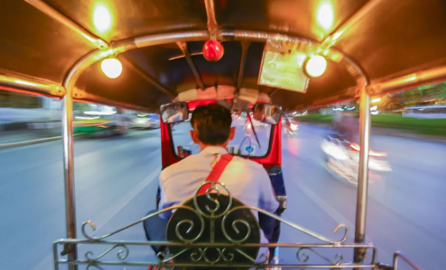 Tuktuk in Thailandia