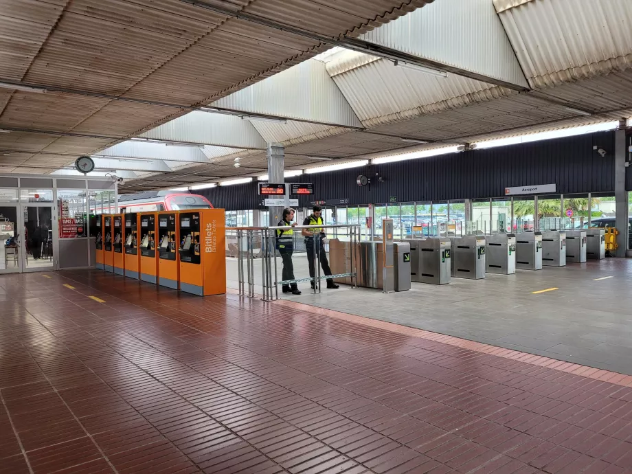 Train ticket machines