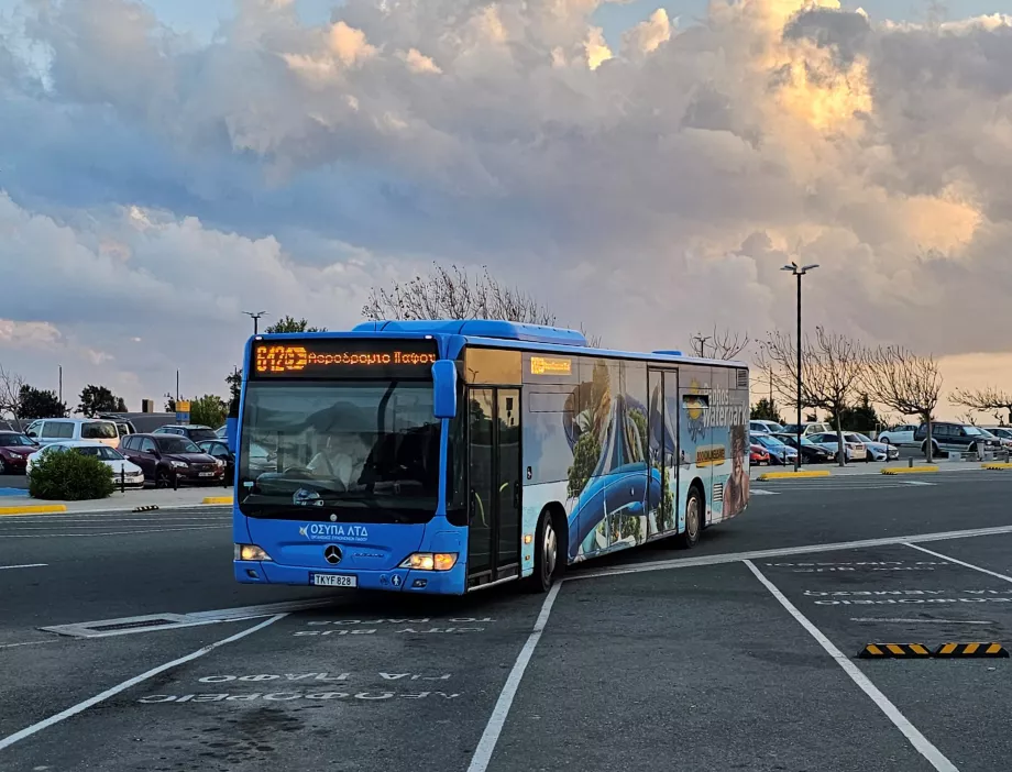 Bus to the centre of Paphos