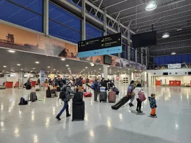 Check-in departure hall