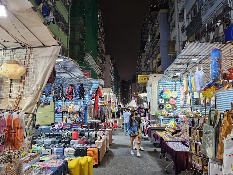 Mong Kok, mercato notturno