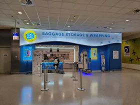 Luggage storage, ATH airport