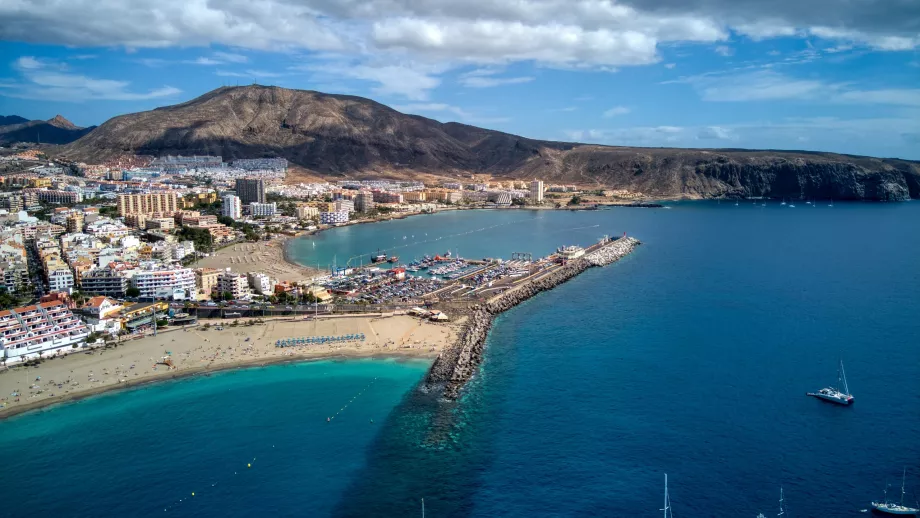 Vista su Los Cristianos