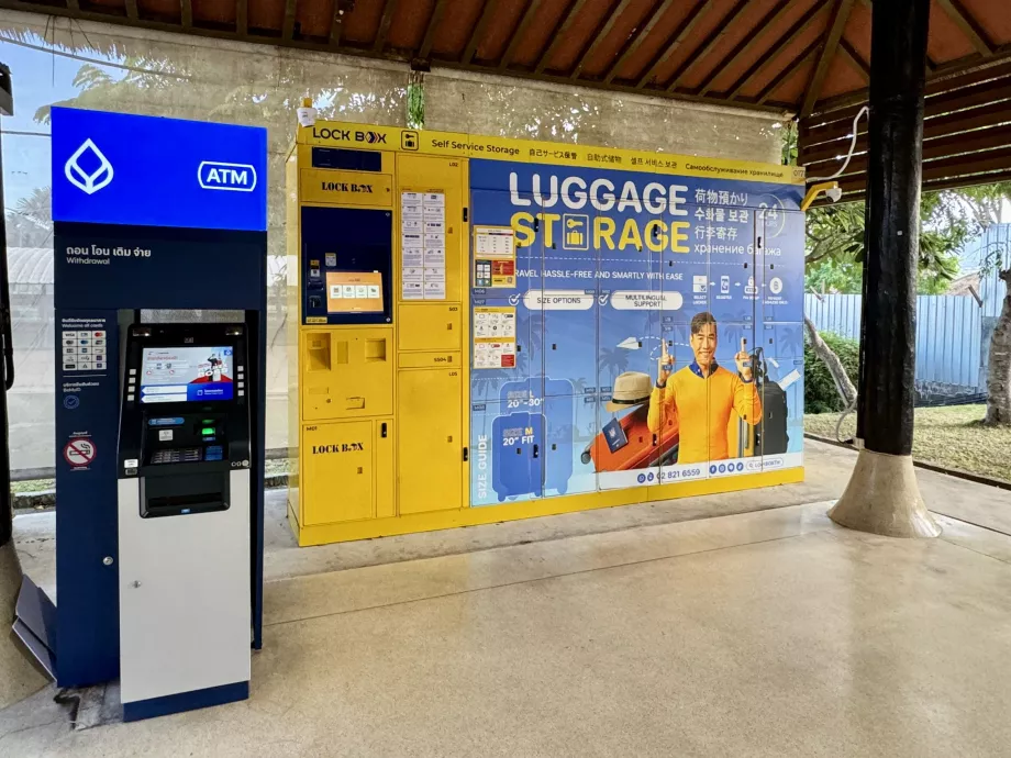 Deposito bagagli all'aeroporto di Samui USM