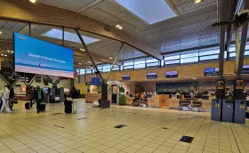 Check-in counters, Evenes airport