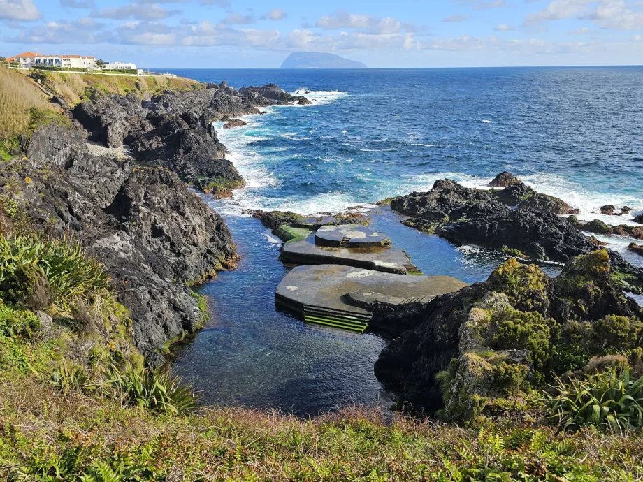 Piscine naturali a Santa Cruz