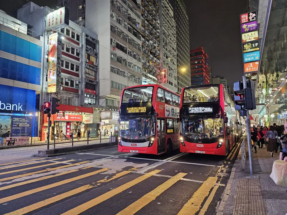 Autobus KMB su Nathan Road