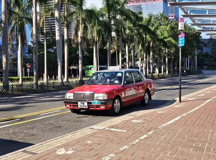 Stazione di taxi urbana