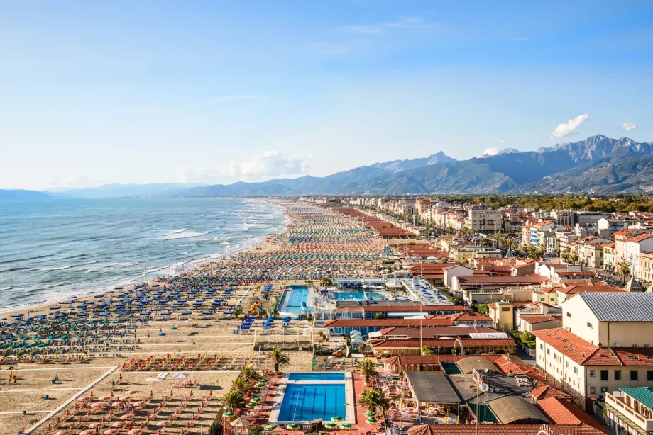 Spiagge a Viareggio