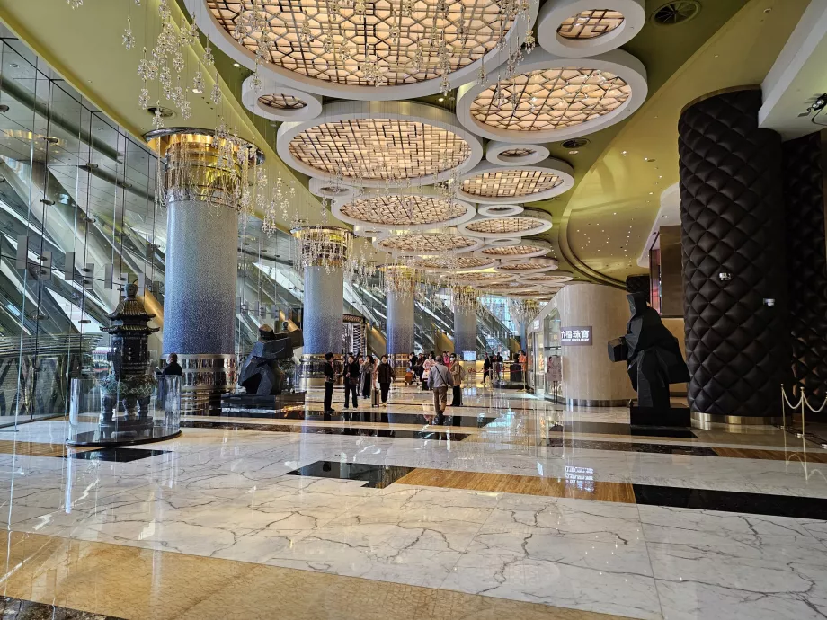 Interni dell'Hotel Grand Lisboa