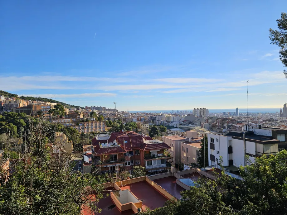 Vista dalla collina delle Tre Croci