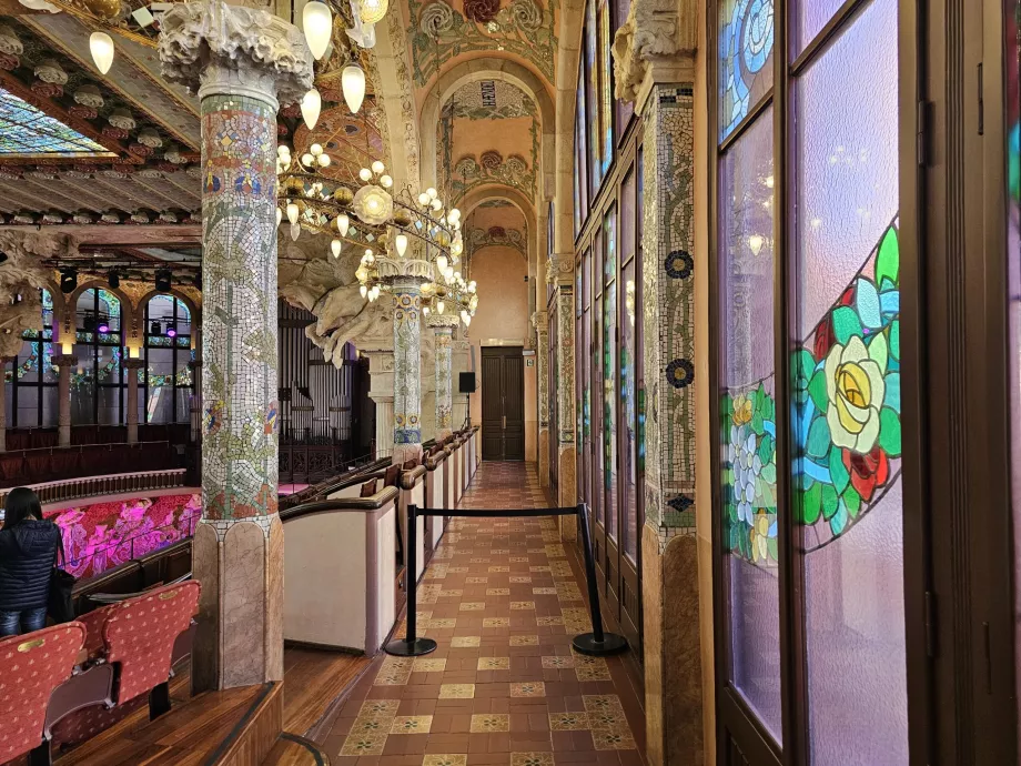 Palau de la Música Catalana, interno