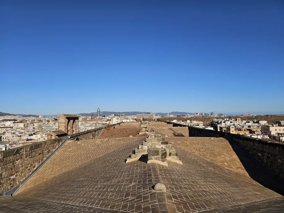 Santa Maria del Mar, vista dal tetto