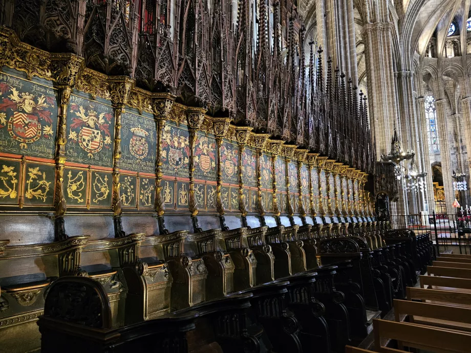 Cattedrale di Barcellona, interno