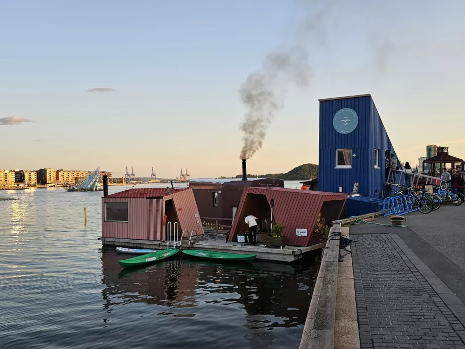 Saune nel centro di Oslo