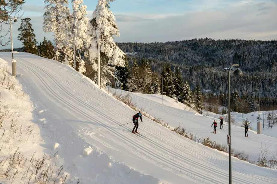 Sciare a Holmenkollen