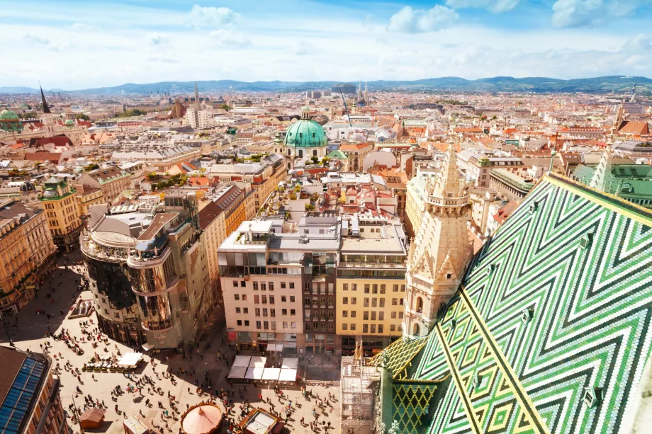 Vista dalla cattedrale