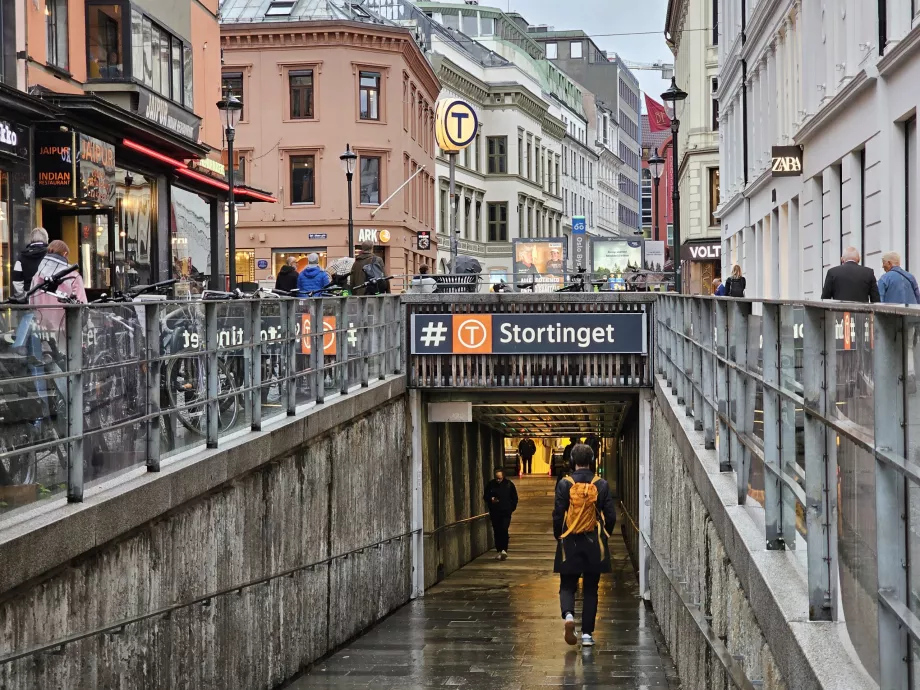 Ingresso alla metropolitana