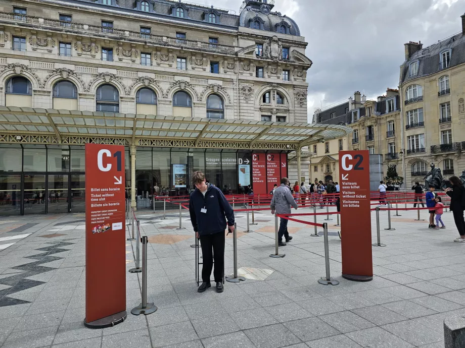 Ingresso al Museo d'Orsay