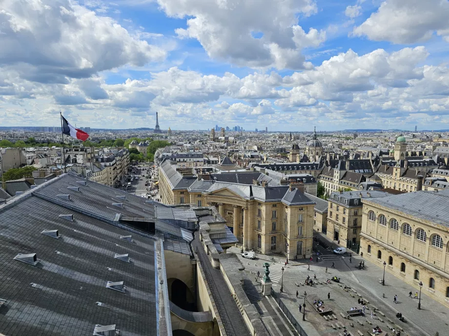 Vista dalla galleria del Pantheon