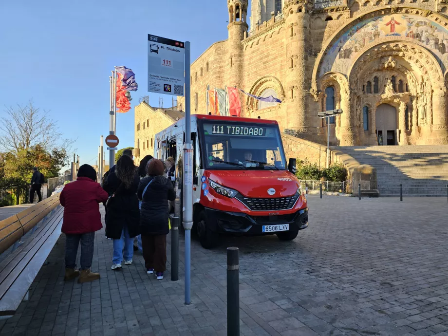 Autobus per Tibidabo