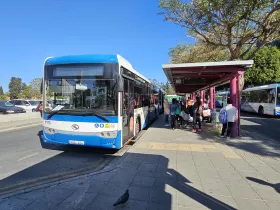Trasporto pubblico di Cipro - autobus per il trasporto pubblico a Larnaca e Nicosia