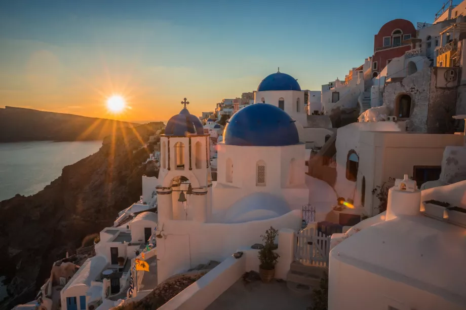 Tramonto a Oia