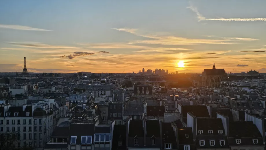 Vista dal Centro Pompidou