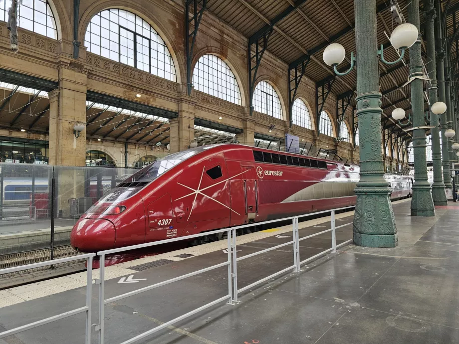 Eurostar alla Gare du Nord