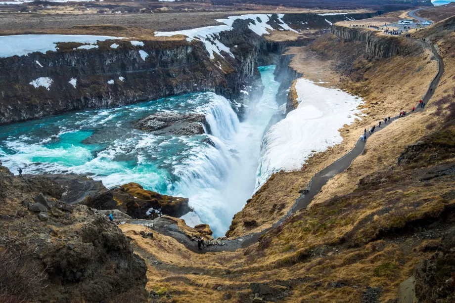 Gullfoss lookout