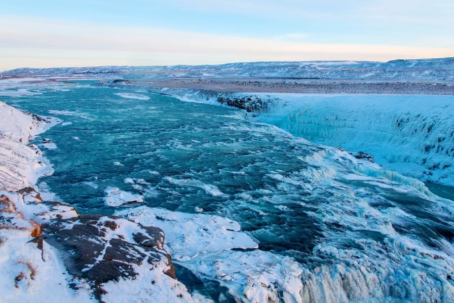 Gullfoss in inverno