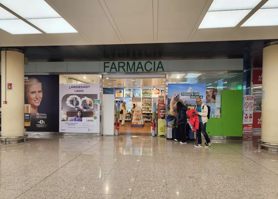 Farmacia nel Terminal 2