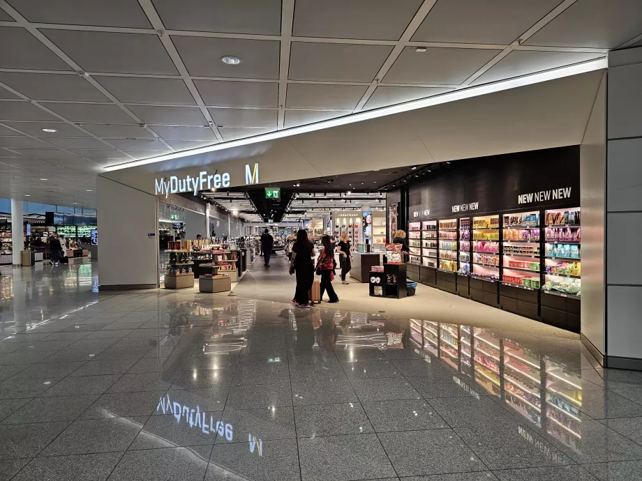 Duty Free, Terminal 2, Gate di partenza K