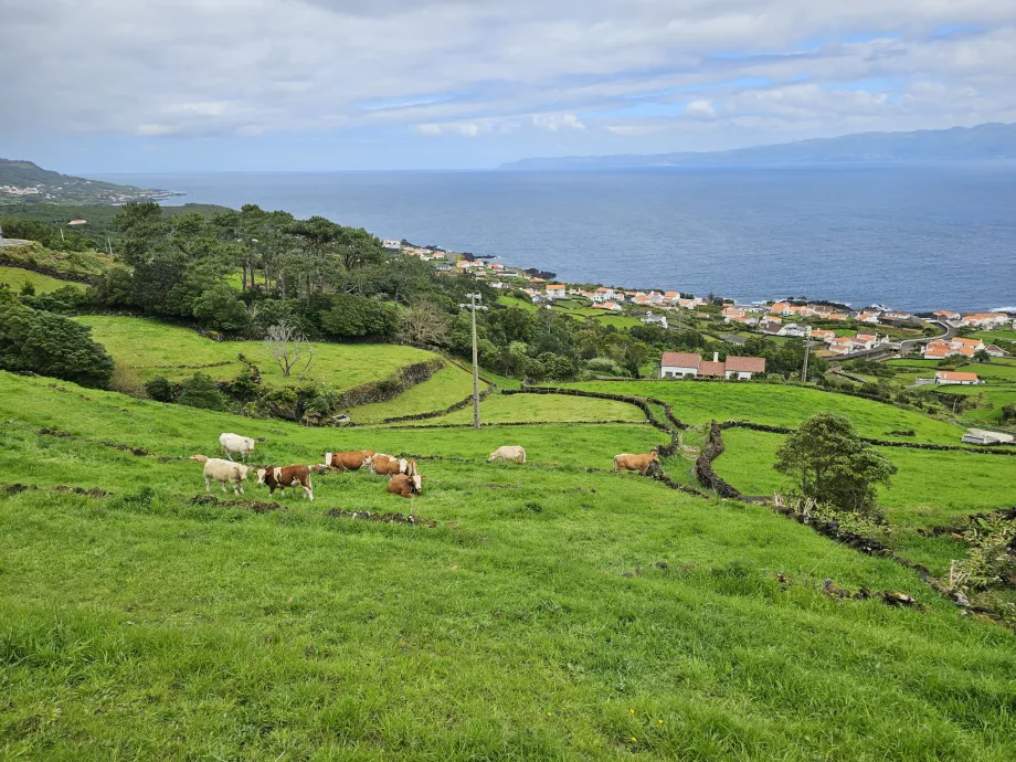 Vista sul villaggio di Prainha