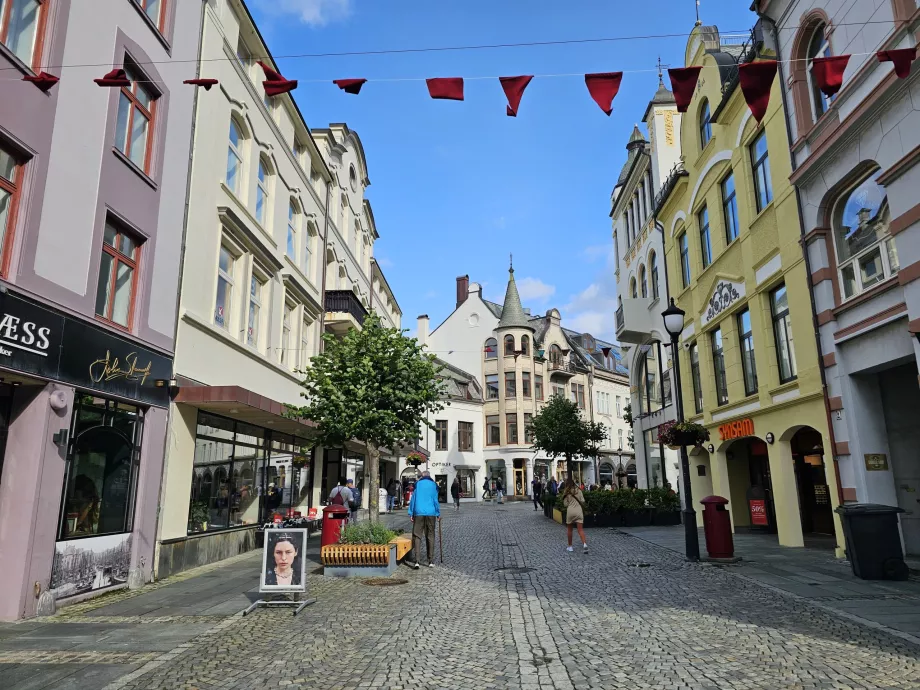 Il centro di Alesund