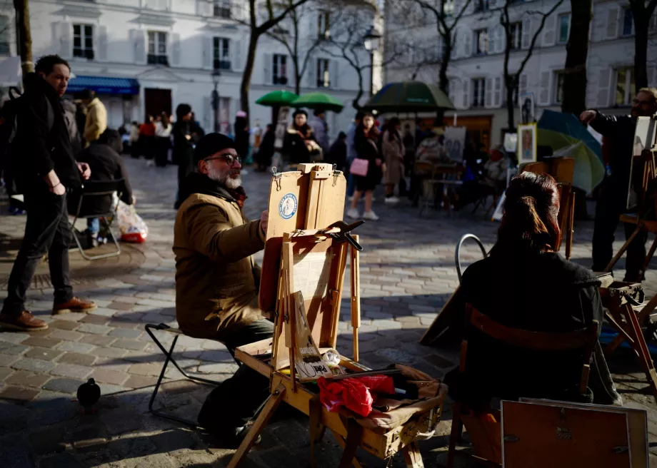 Artisti a Montmartre