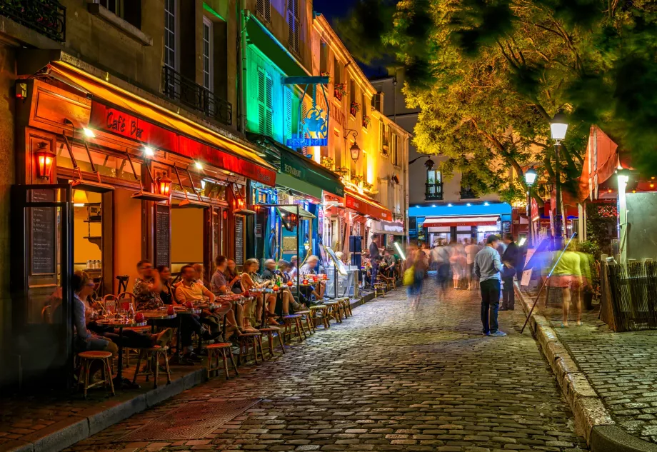 Vita notturna a Montmartre