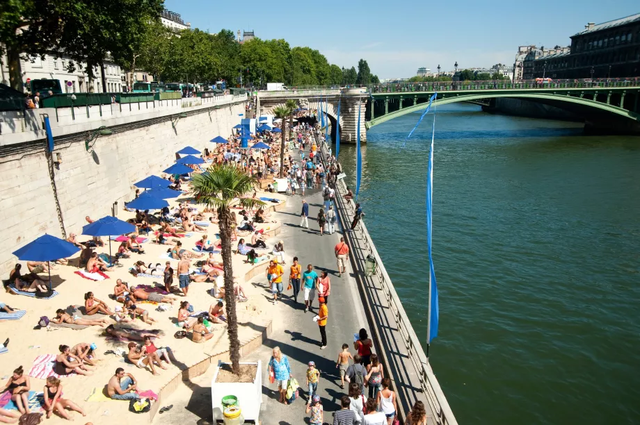 Le spiagge di Parigi