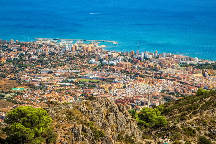 Vista di Benalmadena da Calmaorro