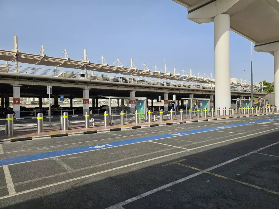 Fermate degli autobus del trasporto pubblico, Terminal 1