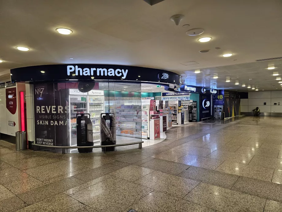 Farmacia, area pubblica, Terminal 1